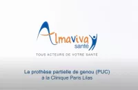 Prothèse partielle de genou à la Clinique Paris Lilas